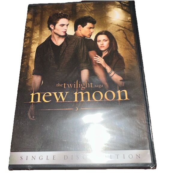 The Twilight Saga: New Moon (DVD, 2010) SEALED Kristen Stewart Robert Pattinson - Picture 1 of 2